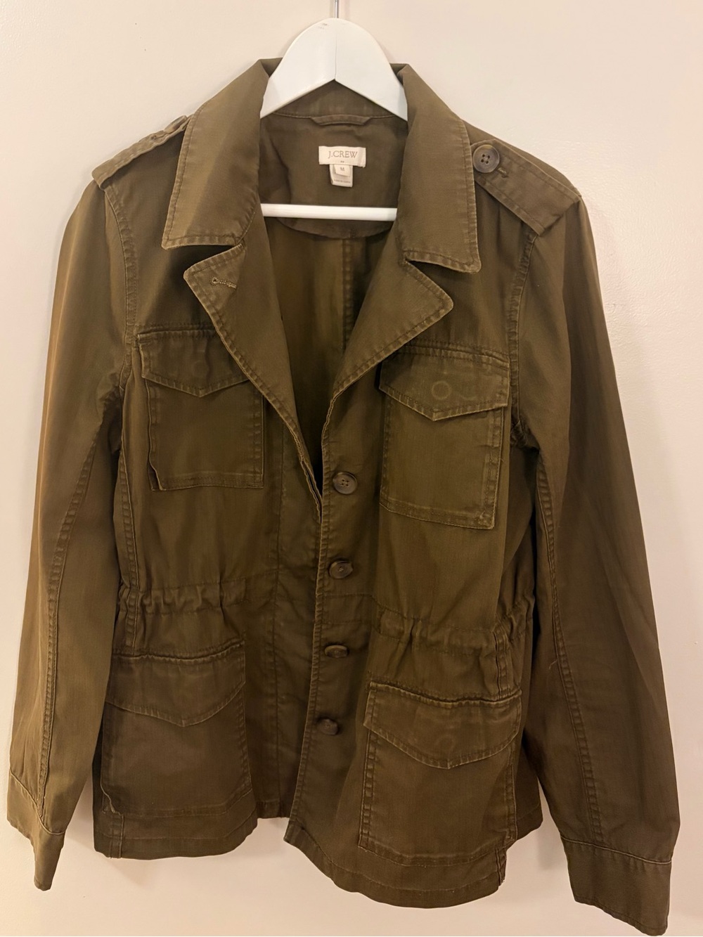J. Crew Utility Jacket Women M